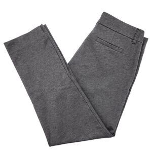 Kut From The Kloth Pants Women's 10 Gray Straight Leg Trousers Fall Warm